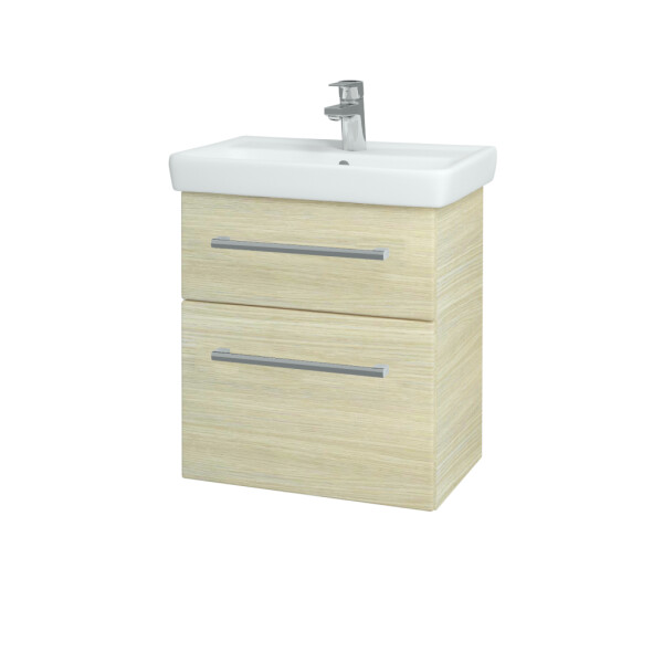 Dřevojas - Umyvadlová skříňka GO SZZ2 55 - D04 Dub / Úchytka T03 / D04 Dub 28100C