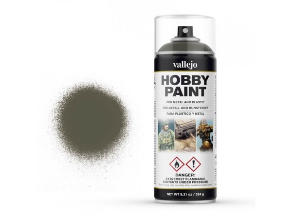 Vallejo Hobby Spray Paint 28003 Russian Green 4BO 400 ml