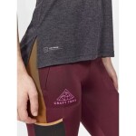 Běžecké tričko CRAFT ADV Trail Wool SS - černé Velikost textilu: XXL