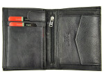 Pánská kožená peněženka Pierre Cardin Amlin, černá