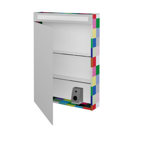 Dřevojas - Jednodveřová galerka AIR GAOE 60 - Individuální odstín dle RAL/NCS / Pravé 112028P