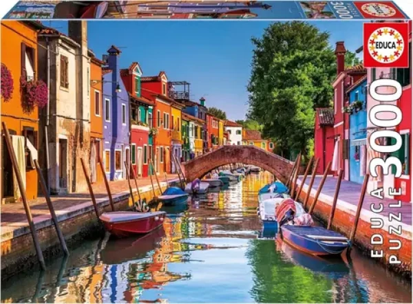 EDUCA Puzzle Burano, Itálie