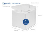 Termoboxy CZ & SK Polystyrenový termobox 25,4L/20kg