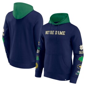 Fanatics Pánská mikina Notre Dame Fighting Irish NCAA Colorblock Badge Hoodie Velikost: S