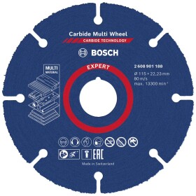 Bosch Accessories EXPERT Carbide Multi Wheel 2608901188 řezný kotouč rovný 115 mm 1 ks