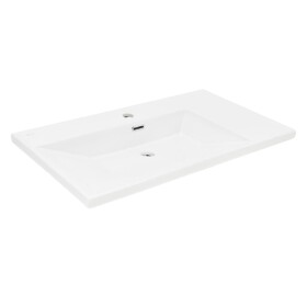 Nábytkové umyvadlo SAT B-Way 81x46 cm otvor pro baterii uprostřed SATBWA8046 SATBWA8046