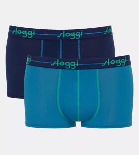 Pánské boxerky Start Hipster C2P box - UNKNOWN - kombinace modré V020 - SLOGGI UNKNOWN 6