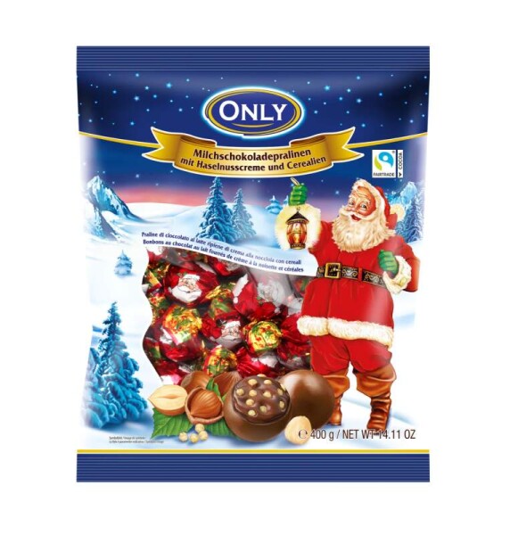 Only Vánoční čokoládové pralinky 400g