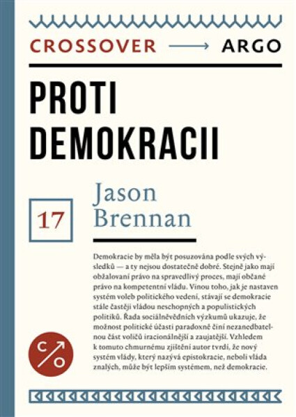 Proti demokracii - Jason Brennan