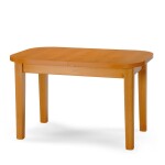 STIMA Jídelní stůl MINI FORTE - podnož bílá/černá ROZMĚR: (š/h/v/r) 120 x 85 x 77 cm (+40 cm rozklad)