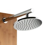 Sprchový panel SIKO Bamboo Shower na stěnu s pákovou baterií bambus BAMBOOSHOWER BAMBOOSHOWER