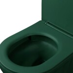 REA - Sada: Závěsná WC mísa + Umyvadlo na desku Duo Matcha Matt KPL-K3002