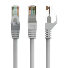 Patch kabel Cat6 0,25 m šedá / Patch kabel / UTP / měď (PP6U-CU-0.25M)