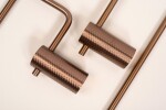REA - Držák na toaletní papír 9711 Prism Brush Copper REA-98022