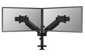 Neomounts TIS DS65S-950BL2 černá / Stolní držák pro 2 monitory / velikost 24-34" / VESA 75x75-100x100 / nosnost 11 kg (DS65S-950BL2)