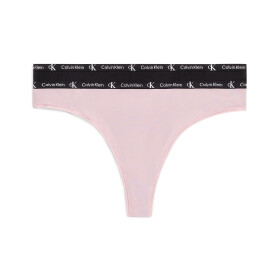 Dámská tanga Micro 1996 2Pack QD5035E-C4U - Calvin Klein L