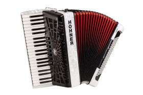 Hohner Bravo III 120 white (SilentKey)