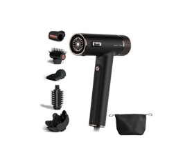 Shark HD752EU SpeedStyle Pro fén na vlasy, 1750 W, 3 rychlosti, 4 teploty, černá