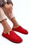 Červené Klasické Dámské Papuče Big Star KK276012 36