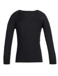 Dětské triko ICEBREAKER Kids 200 Oasis LS Crewe, Black velikost: 2