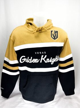 Mitchell & Ness Pánská mikina Vegas Golden Knights NHL Head Coach Hoodie Velikost: M