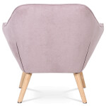 Křeslo, růžová látka, AK-321 PINK2