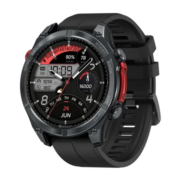 Zeblaze Stratos 4 černá / Chytré hodinky / 1,43" AMOLED / GPS / BT 5.3 / SpO2 / IP69K (Zeblaze Stratos 4)
