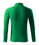 Pique Polo LS polokošile pánská středně zelená XL