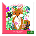 Good Puzzle co. Puzzle Lišky a květiny (500 dílků)