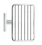 DURAVIT - Karree Mýdlenka drátěná s držákem, chrom 0099531000