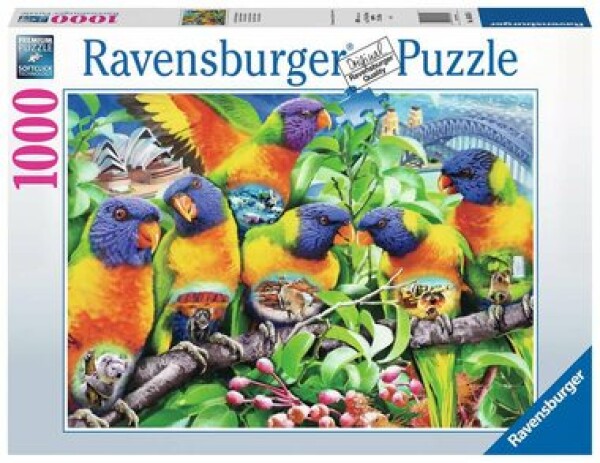 Ravensburger 168156 Země papoušků 1000 dílků