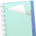 FILOFAX Notebook Pastel A5 modrá