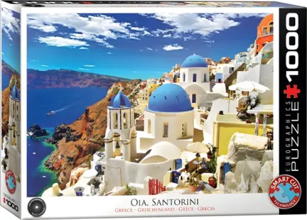 EUROGRAPHICS Puzzle Oia, Santorini, Řecko