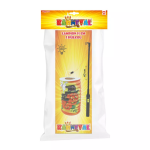 Rappa Lampion Halloween 15 cm se svítící hůlkou 40 cm