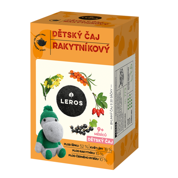Leros Dětský čaj Rakytníkový