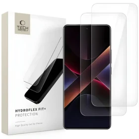 Tech-Protect Hydro Flex Fit+ 2-Pack čirá / Ochranná fólie / hydrogel / Xiaomi Redmi Note 14 Pro 5G / 14 Pro+ 5G
