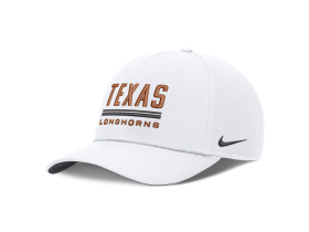 Nike Pánská kšiltovka Texas Longhorns NCAA 2026 Sideline Dri-FIT Rise Adjustable Velikost: M/L