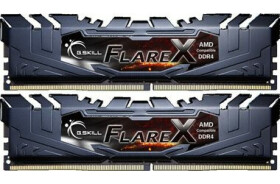 G.SKill FlareX AMD 16GB (2x8GB) 3200 MHz černá / DDR4 / CL16-18-18-38 / 1.35V / XMP 2.0 (F4-3200C16D-16GFX)