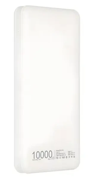 Extralink EPB-078W bílá / Powerbanka / 10 000 mAh / USB-C / 2x výstup 10W (EX.19577)