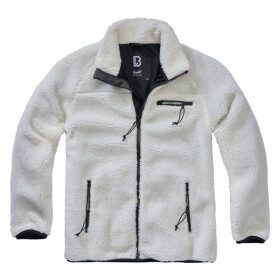 Brandit Bunda Teddyfleece Jacket bílá S