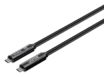 Unitek Kabel optický USB-C 10 m černá / Kabel / USB-C (M) - USB-C (M) / 10Gbps / PD 60W / 8K 30Hz (C14178ABK01-10M)