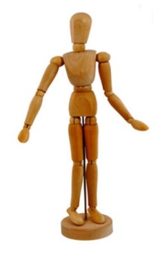Daler Rowney Manekýn kreslící model 30 cm muž