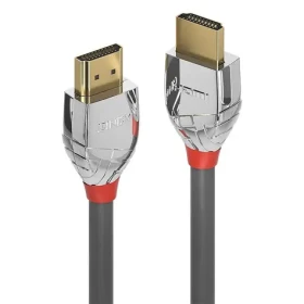 Lindy Cromo Line šedá / HDMI kabel / High Speed / 2 m / 4K 4096×2160 / 18 Gbit/s (37872)
