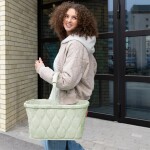 Nákupní košík Reisenthel Carrybag Puffer iced matcha