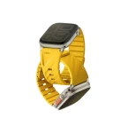 UNIQ Fluo magnetický řemínek pro Apple Watch 49/46/45/44/42/41/40 mm, Golden yellow (8886463693582)