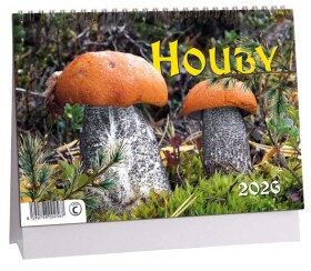 Stolní kalendář ARIA 2026 - Houby