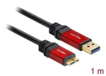 Delock Kabel USB 3.0 Typ-A - Micro-B Premium 1,0m / Kabel / USB 3.0 / Micro-B (82760)