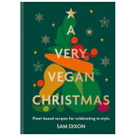 Kniha - A Very Vegan Christmas, Sam Dixon, zelená barva, papír