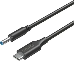 Unitek C14117BK-1.8M / Napájecí kabel / USB-C - DC 4,5mm / 65W / 1,8 m (C14117BK-1.8M)