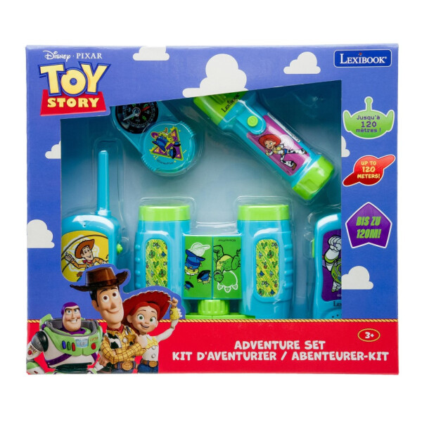 Lexibook Příběh hraček set vysílačky, dalekohled, baterka, kompas - Alltoys Lexibook